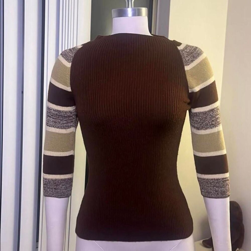 y2k Women's multi striped Jumper